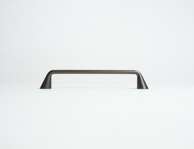Black version of furniture handle Copa for Metakor