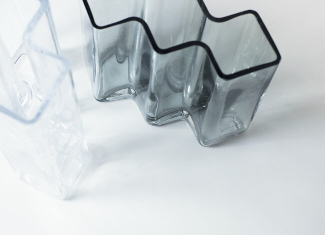 detail of modular vase Row for Born in Sweden