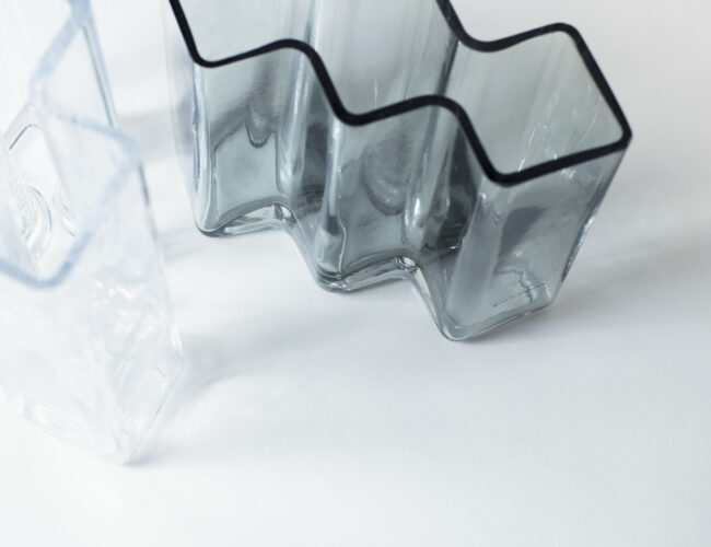 detail of modular vase Row for Born in Sweden